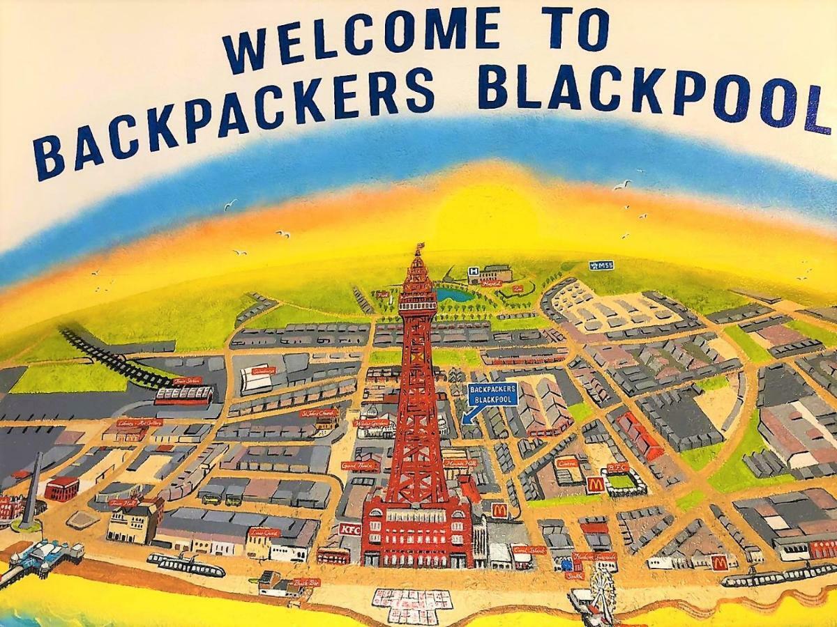 Backpackers Blackpool Hotel & Suites ภายนอก รูปภาพ
